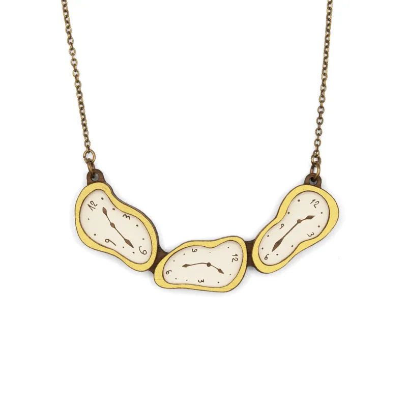 Materia Rica Soft Clocks Necklace